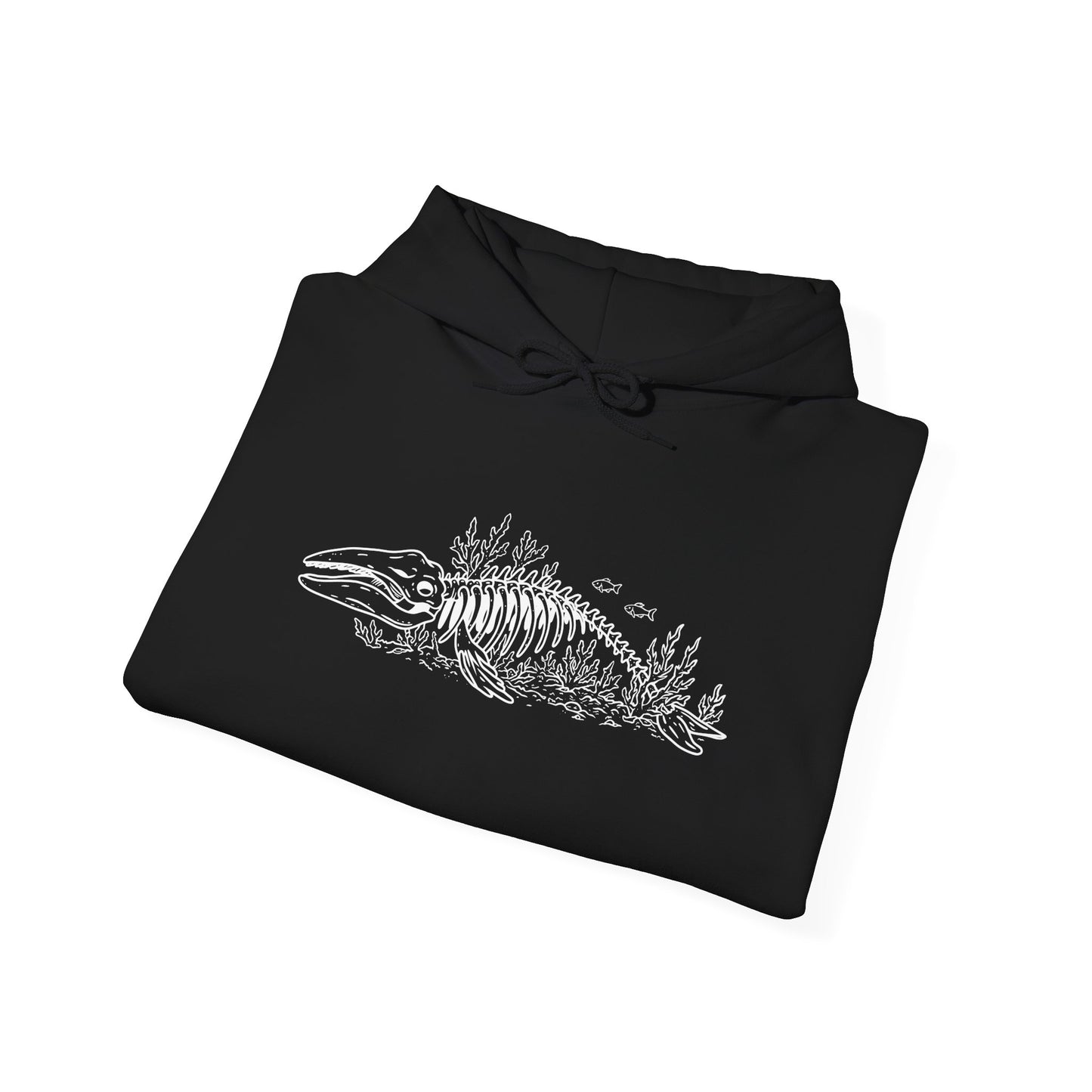 something still blooms here - unisex cotton-poly blend hoodie