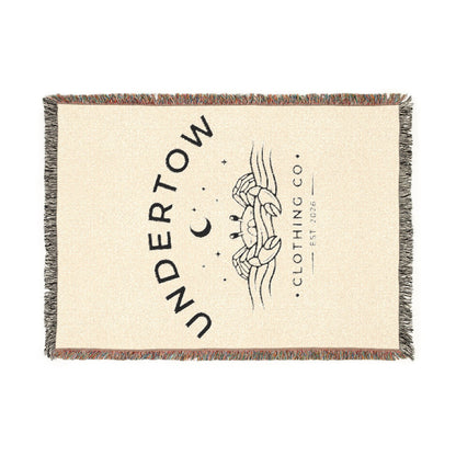 Undertown woven blanket - vintage logo throw