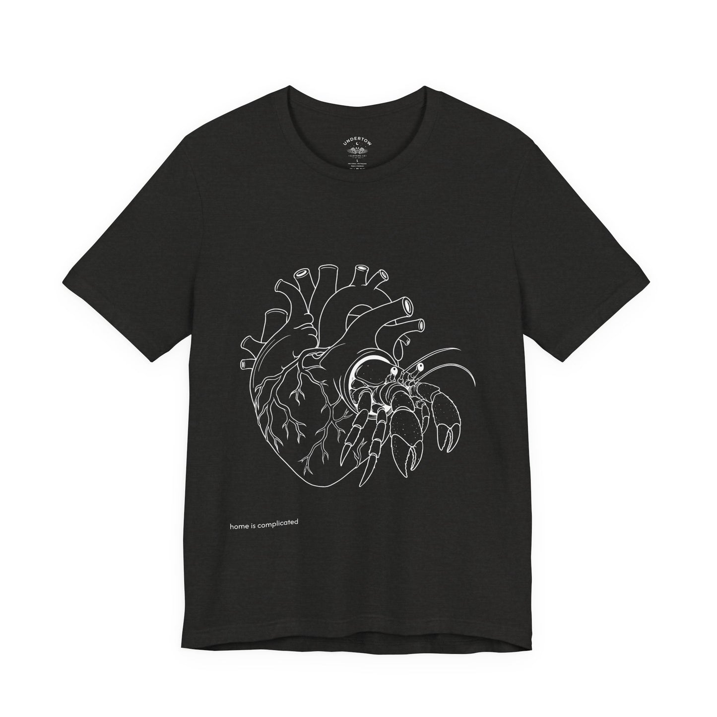 home is complicated - unisex graphic t-shirt