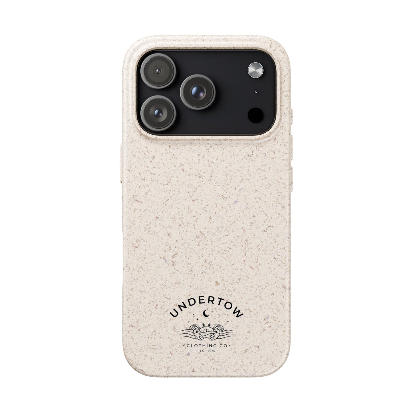 Undertow Logo Eco Biodegradable Phone Case – Compostable Protective Cover