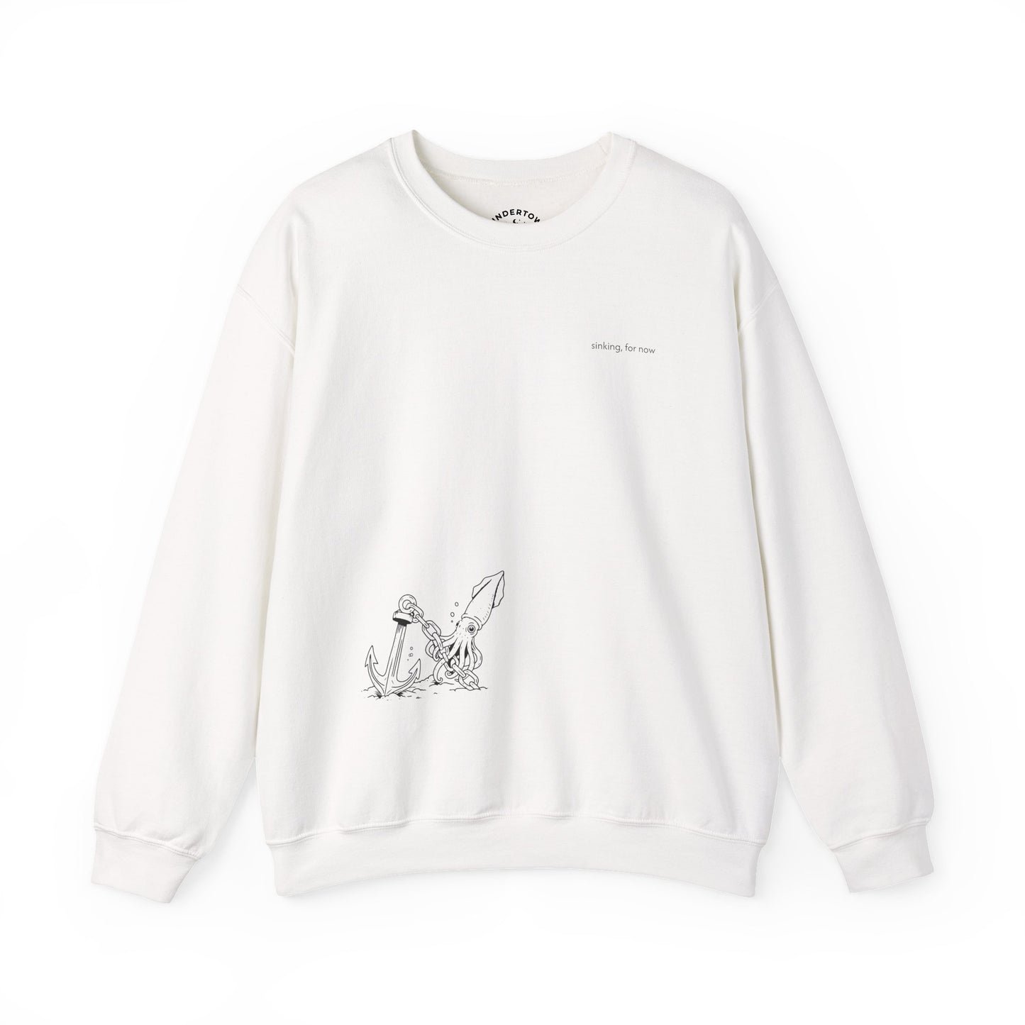 sinking, for now - Crewneck Sweater
