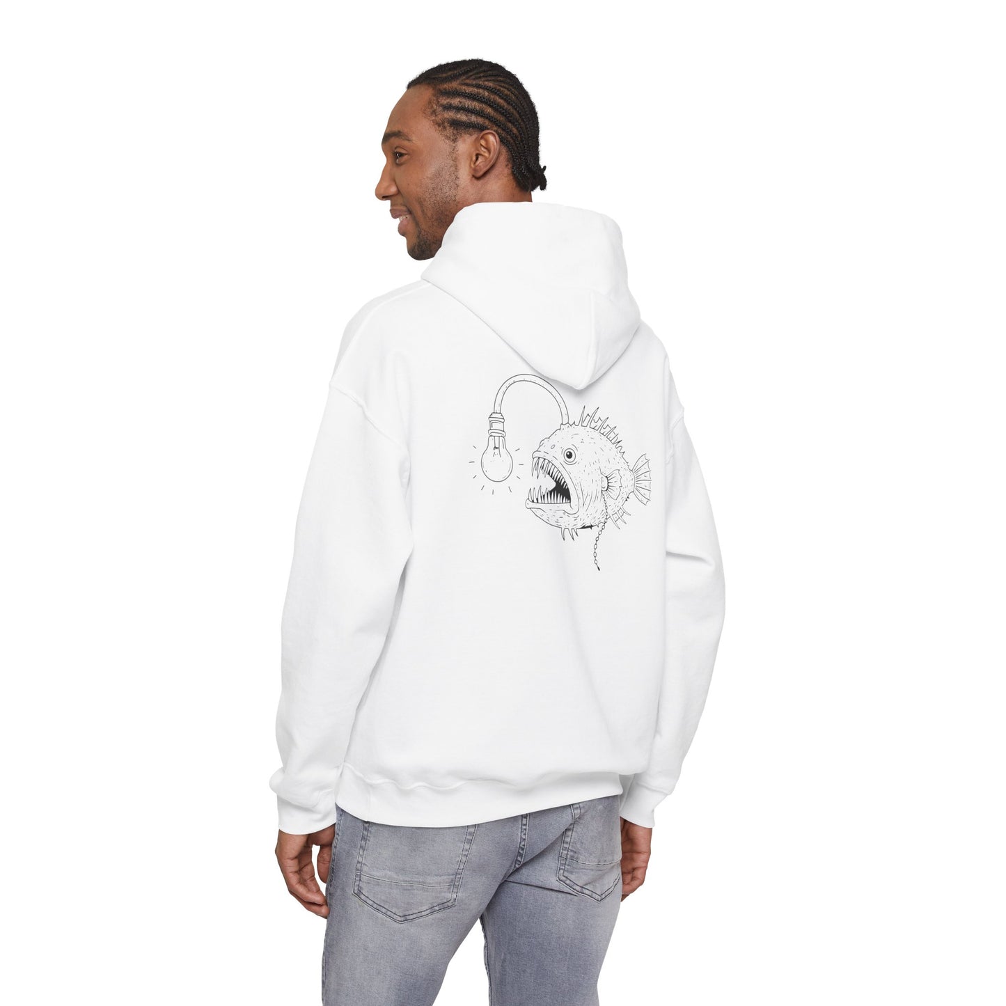 self-sufficient, somehow - unisex heavyweight hoodie