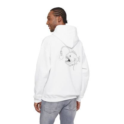 self-sufficient, somehow - unisex heavyweight hoodie