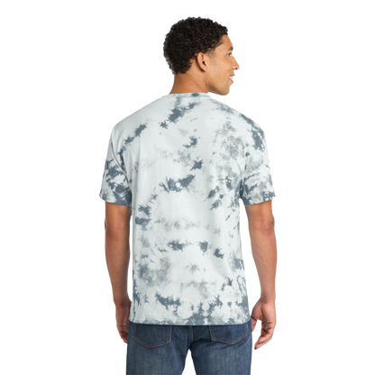 Undertow Clothing Co. premium tie-dye logo tee - unisex logo tie dye tshirt