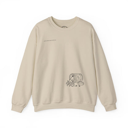 prescribed persistence - unisex mid-weight crewneck sweater