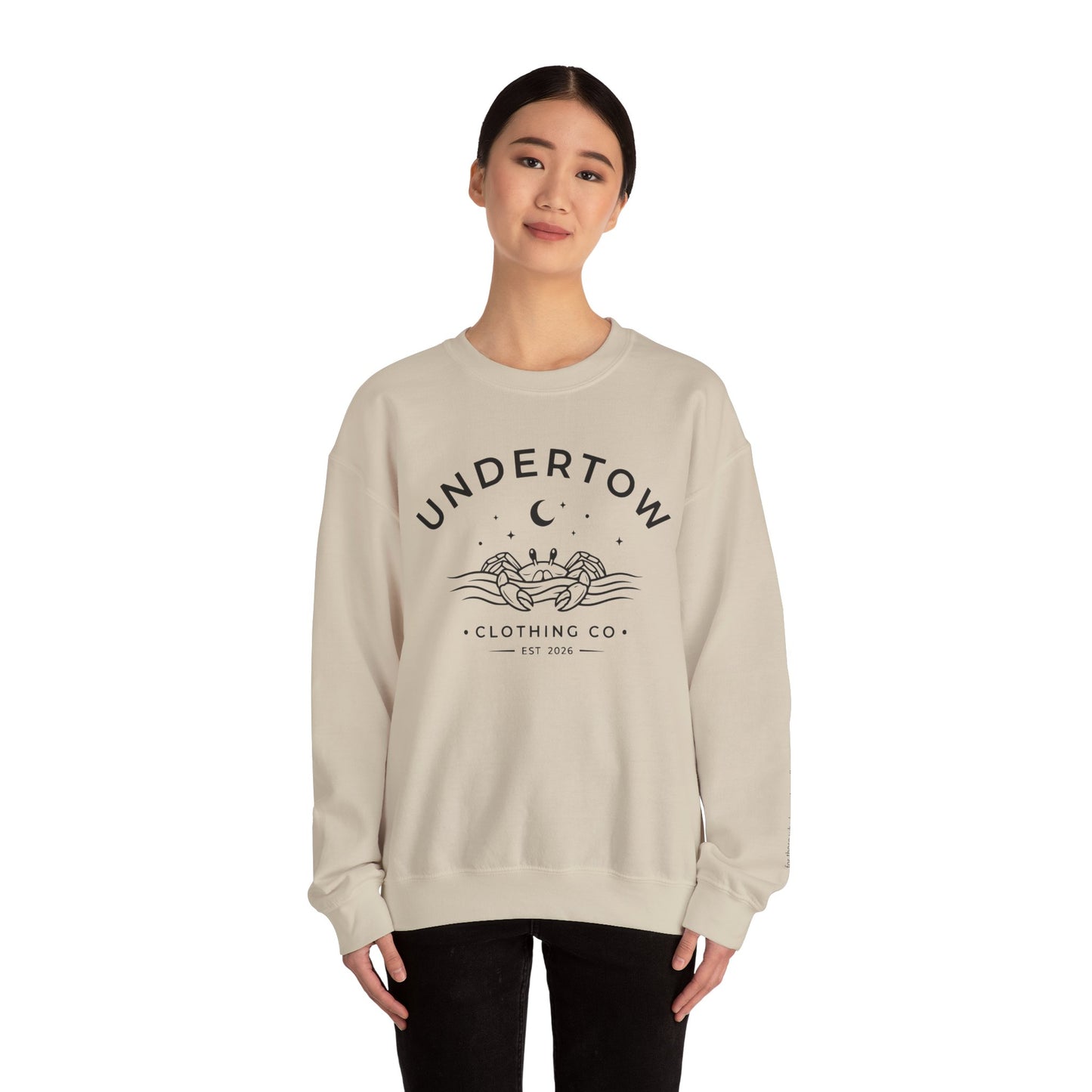 Undertow Clothing Co. unisex crewneck sweater