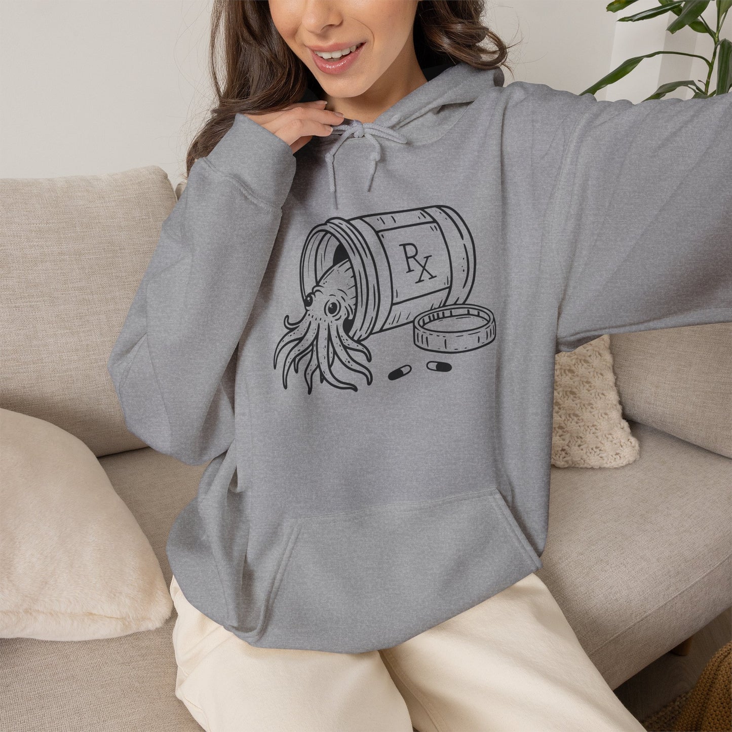 prescribed persistence - unisex cotton-poly hoodie