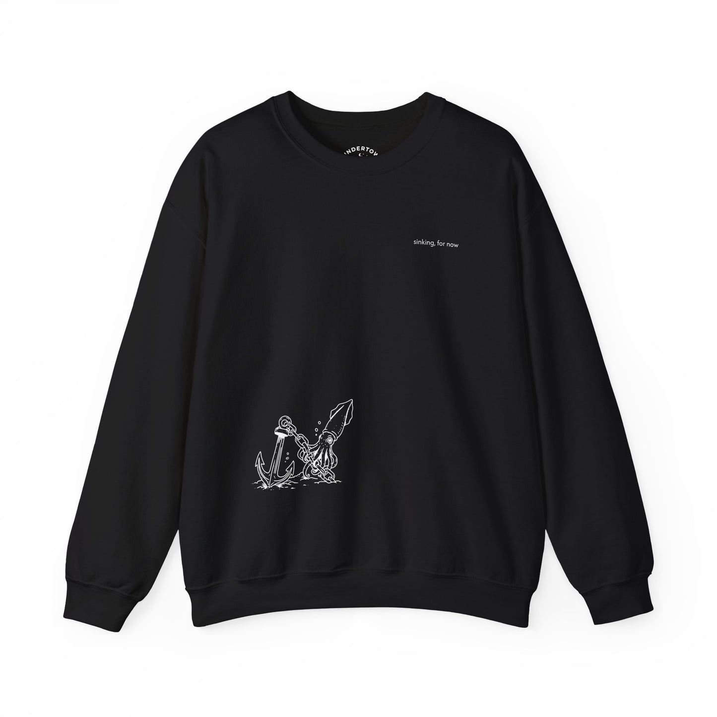 sinking, for now - Crewneck Sweater