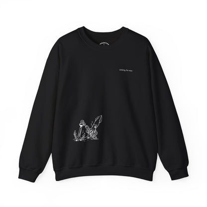 sinking, for now - Crewneck Sweater