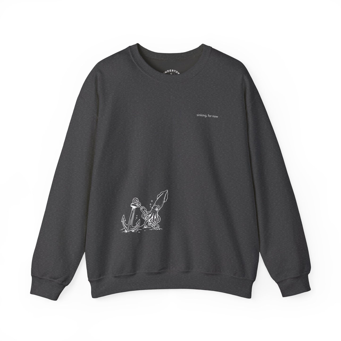 sinking, for now - Crewneck Sweater