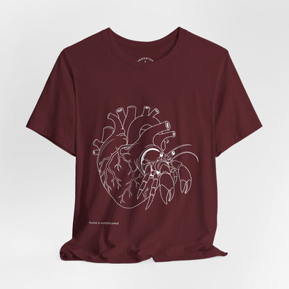 home is complicated - unisex graphic t-shirt