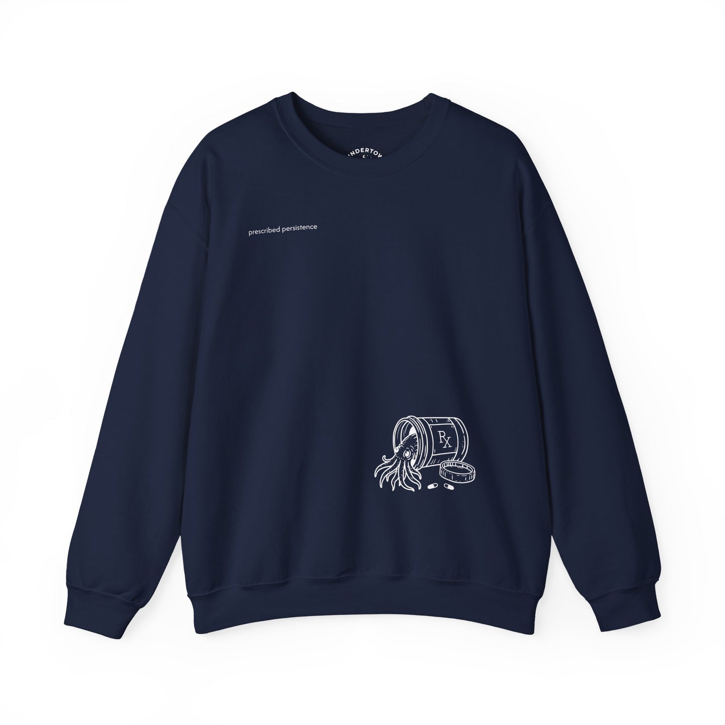 prescribed persistence - unisex mid-weight crewneck sweater