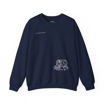 prescribed persistence - unisex mid-weight crewneck sweater