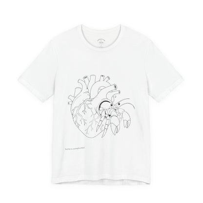 home is complicated - unisex graphic t-shirt