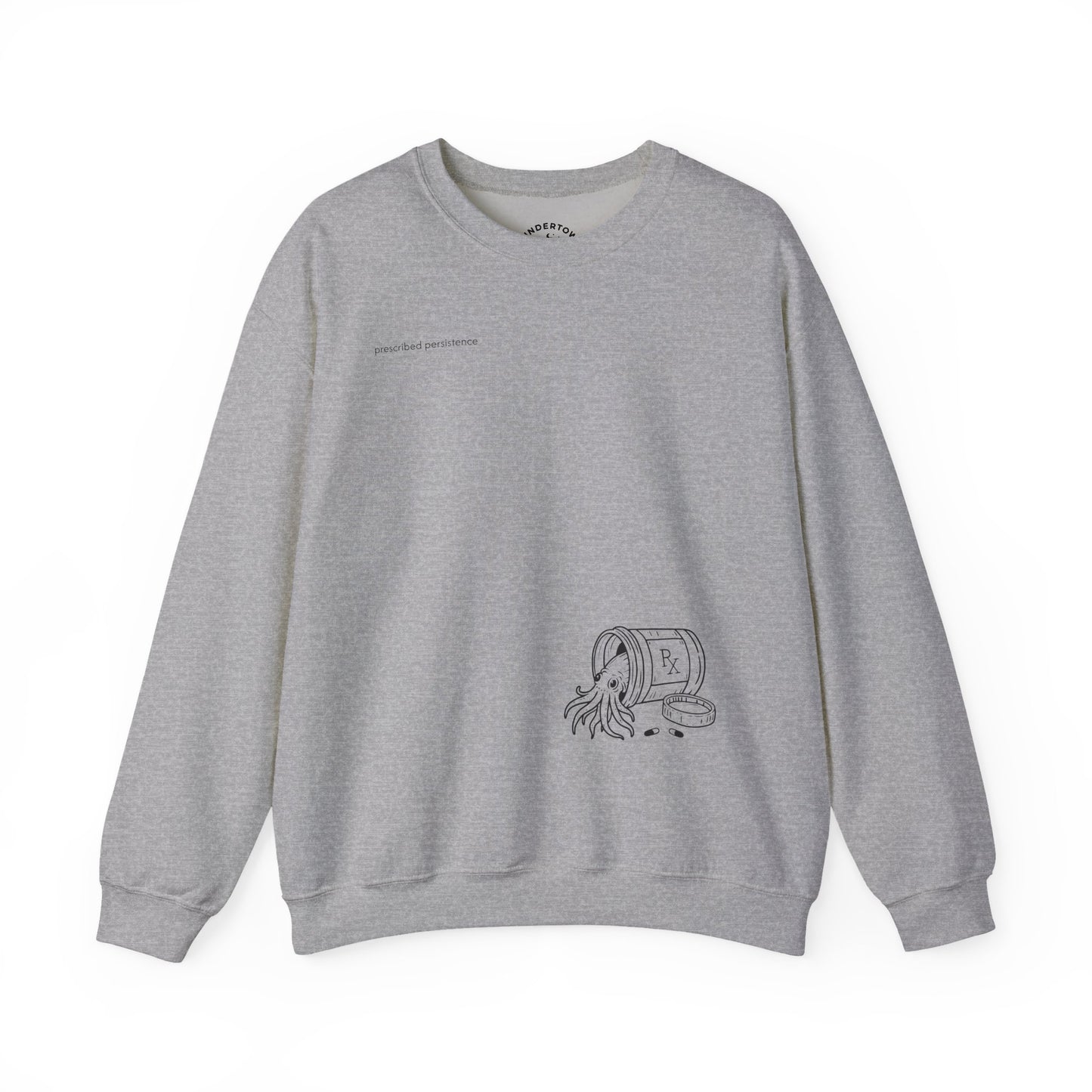 prescribed persistence - unisex mid-weight crewneck sweater