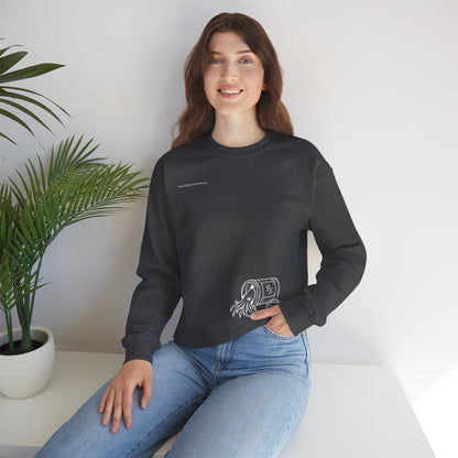 prescribed persistence - unisex mid-weight crewneck sweater