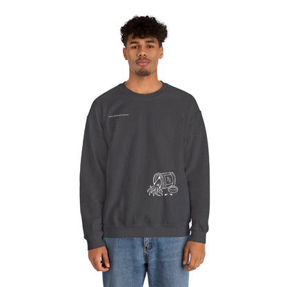 prescribed persistence - unisex mid-weight crewneck sweater
