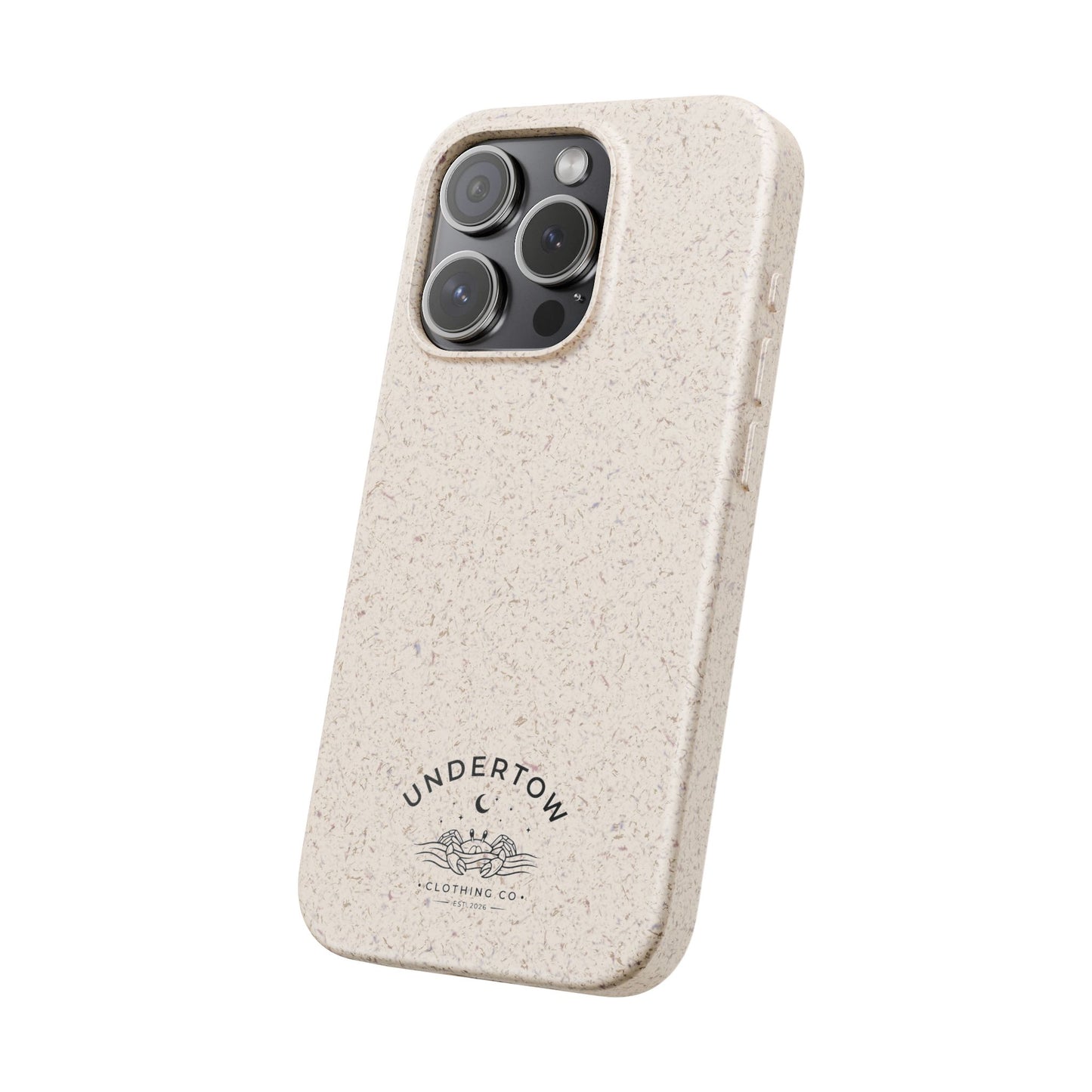 Undertow Logo Eco Biodegradable Phone Case – Compostable Protective Cover