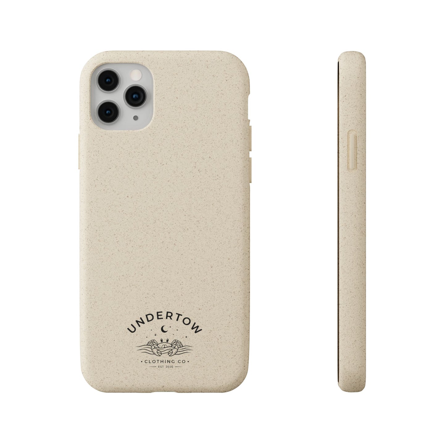 Undertow Logo Eco Biodegradable Phone Case – Compostable Protective Cover