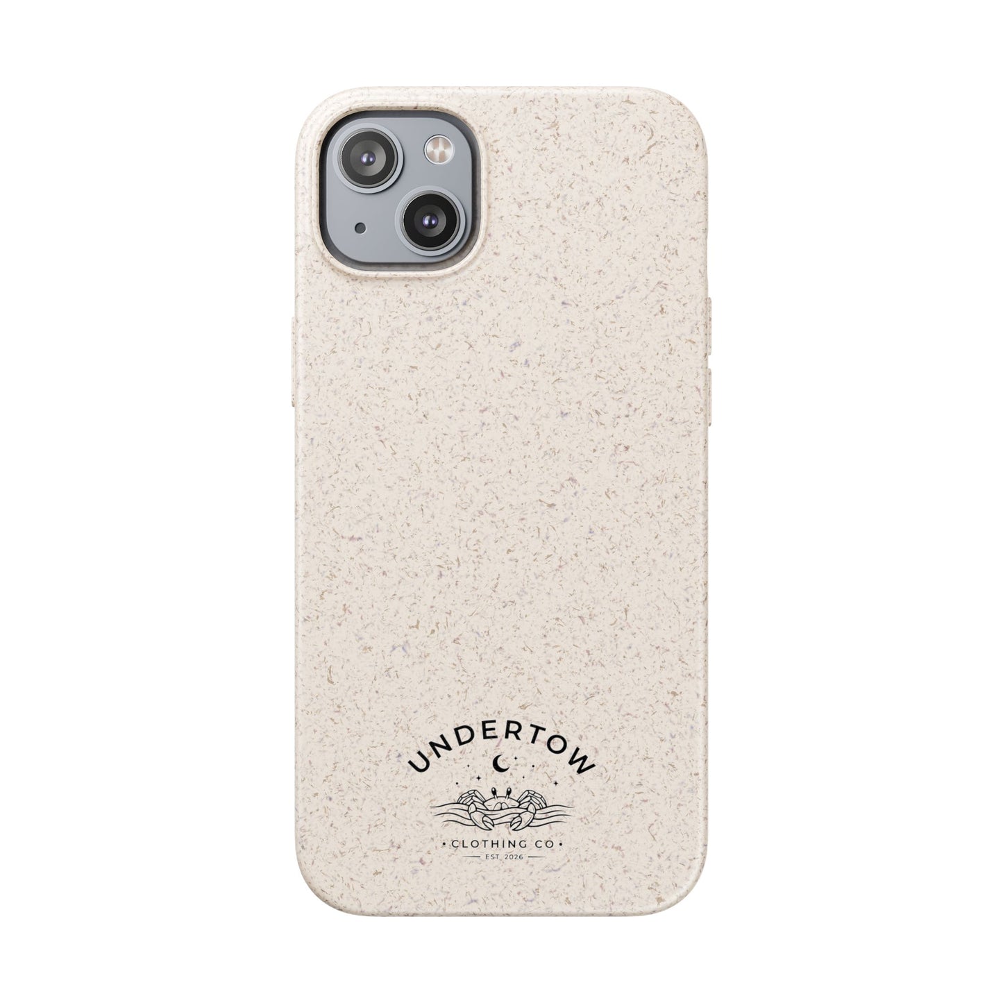 Undertow Logo Eco Biodegradable Phone Case – Compostable Protective Cover