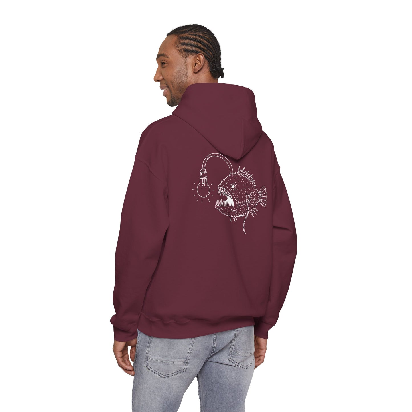self-sufficient, somehow - unisex heavyweight hoodie