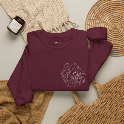 home is complicated - unisex crewneck sweater