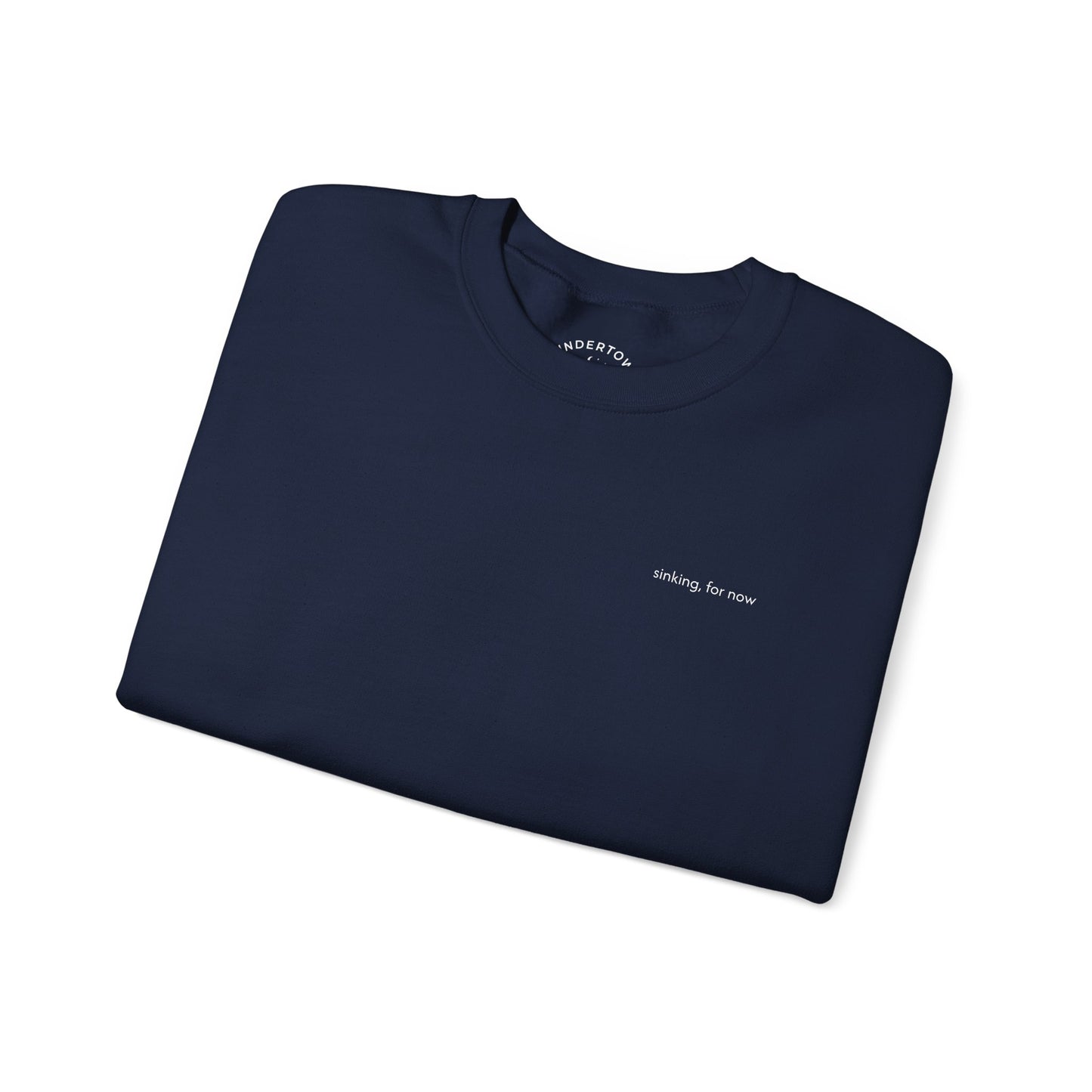 sinking, for now - Crewneck Sweater