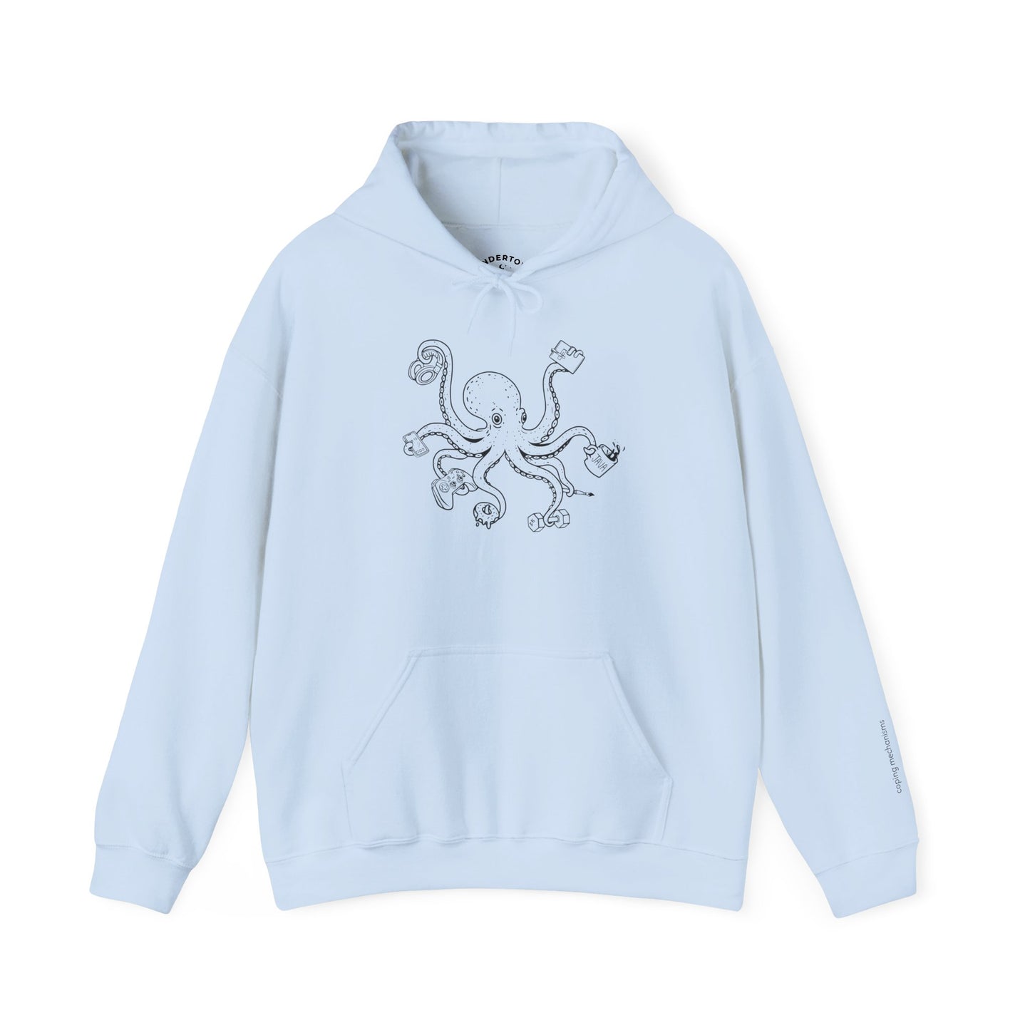 coping mechanisms - unisex graphic hoodie