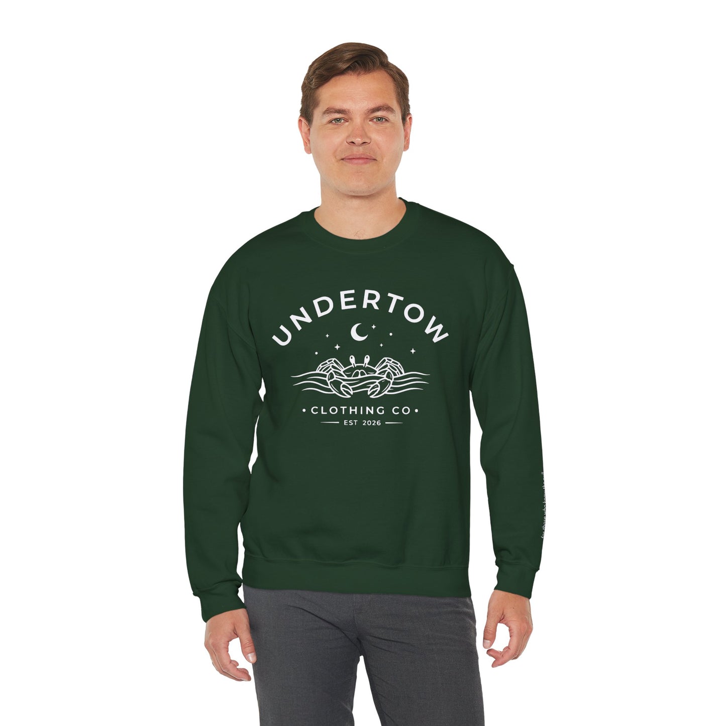 Undertow Clothing Co. unisex crewneck sweater