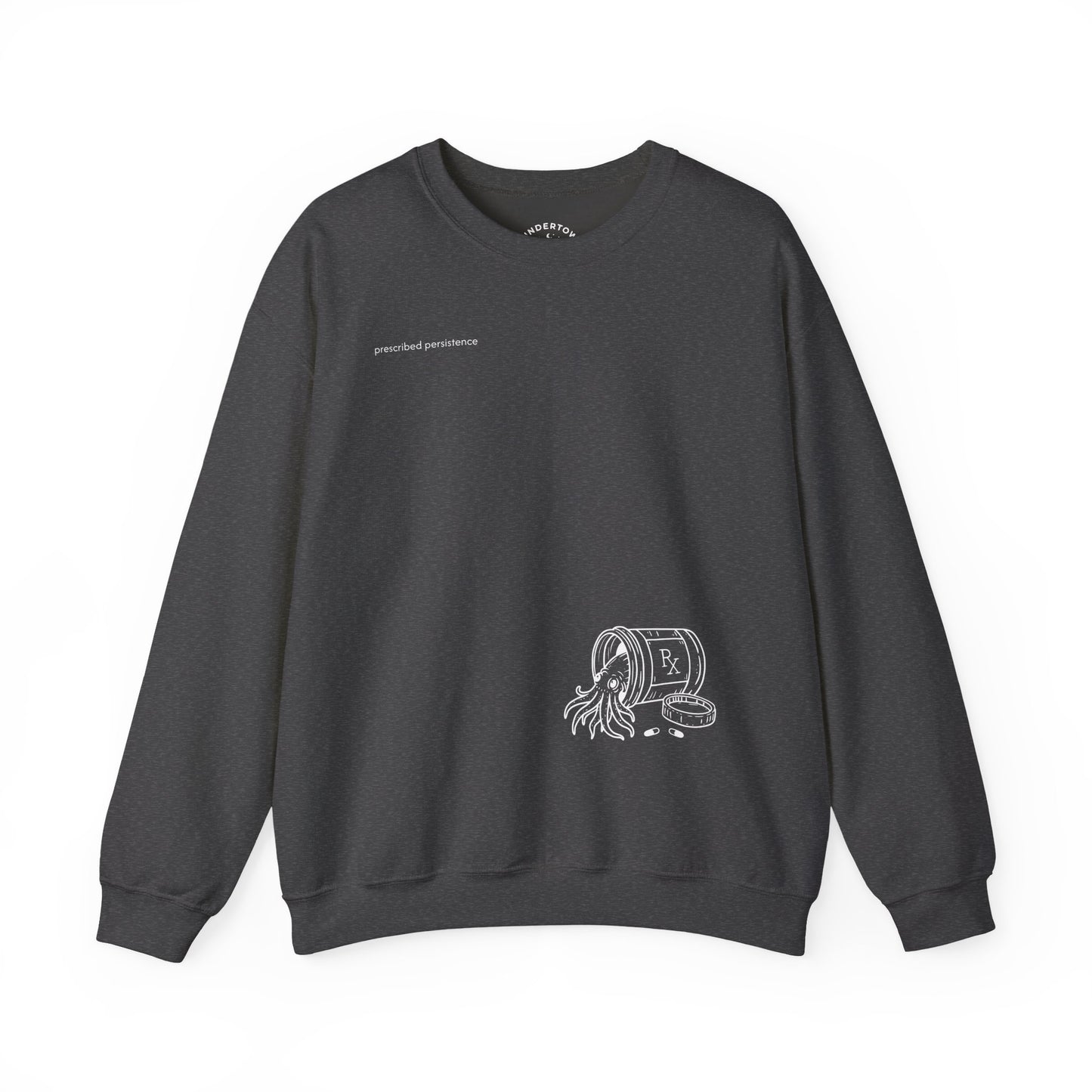 prescribed persistence - unisex mid-weight crewneck sweater