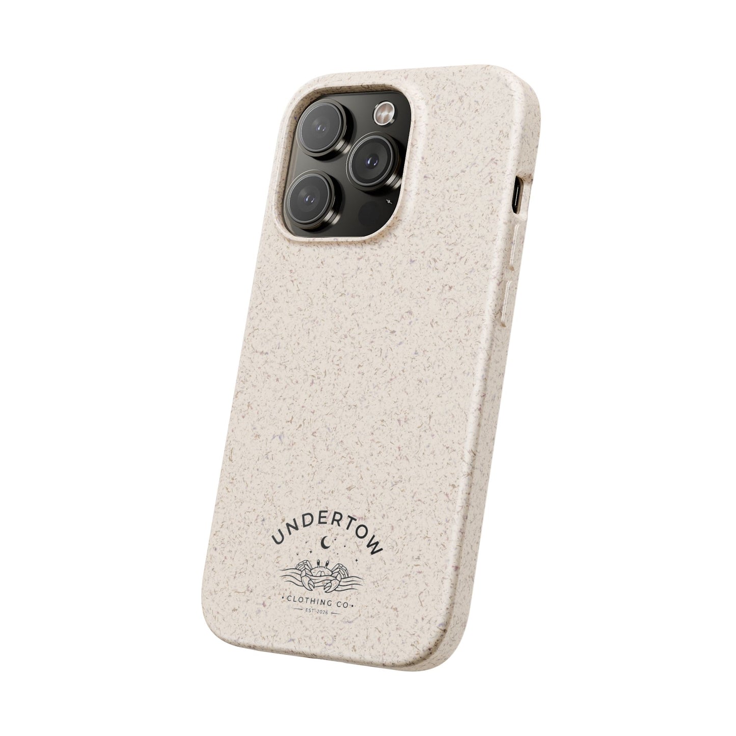 Undertow Logo Eco Biodegradable Phone Case – Compostable Protective Cover