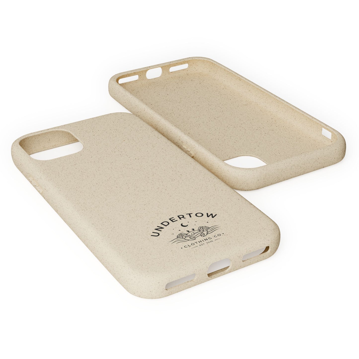 Undertow Logo Eco Biodegradable Phone Case – Compostable Protective Cover