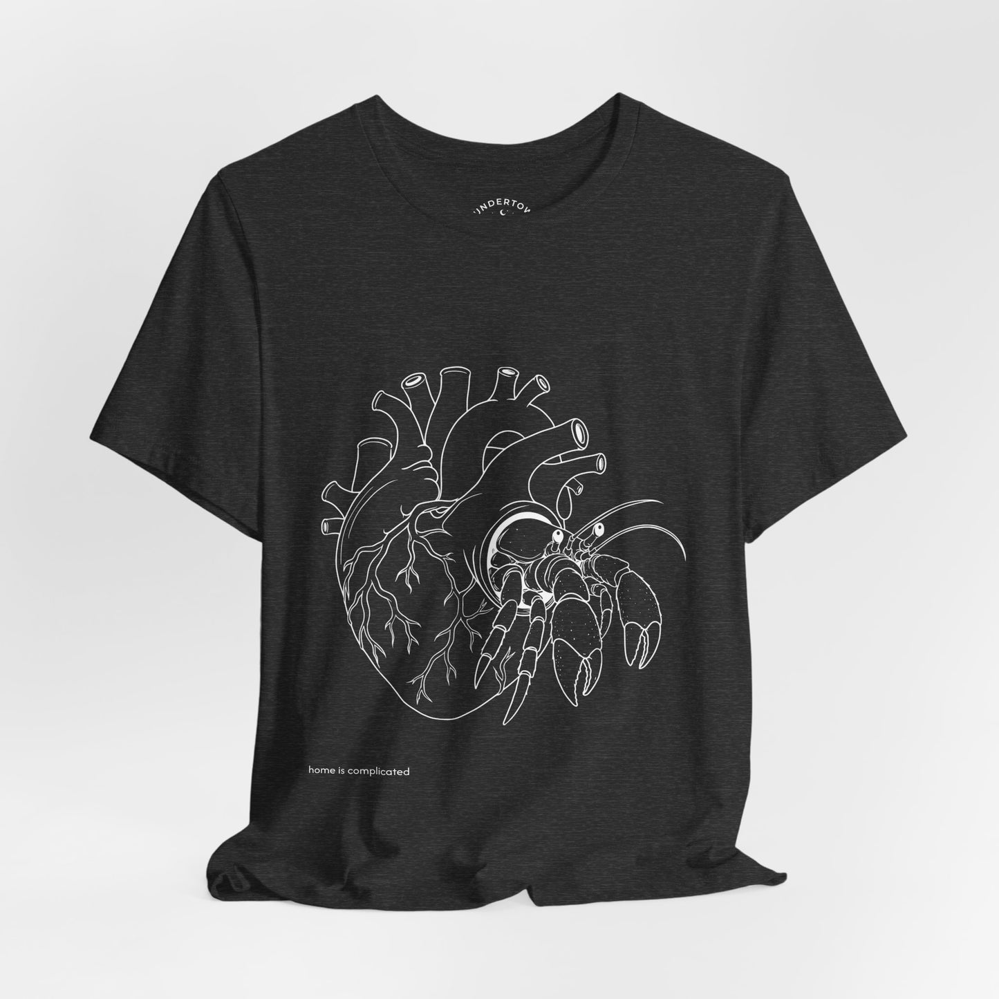 home is complicated - unisex graphic t-shirt