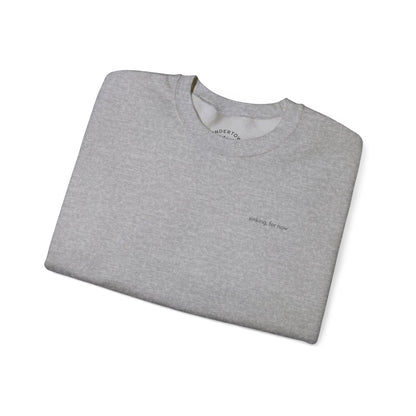 sinking, for now - Crewneck Sweater