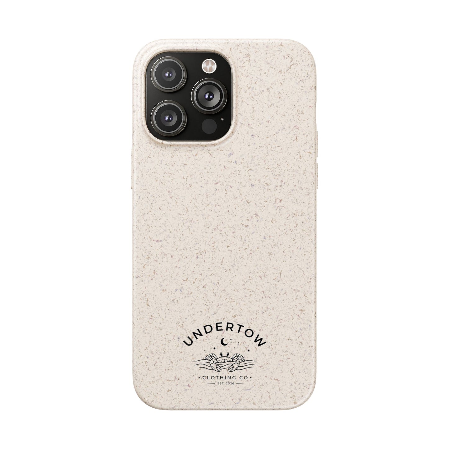 Undertow Logo Eco Biodegradable Phone Case – Compostable Protective Cover