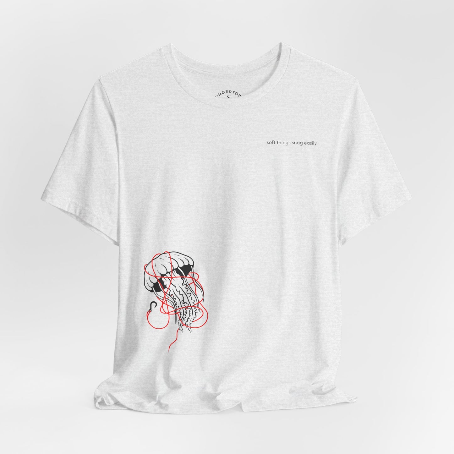 soft things snag easily - unisex cotton t-shirt