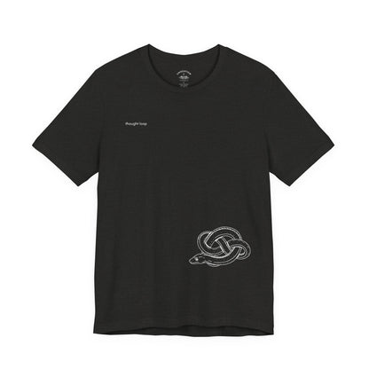 thought loop - eel in a knot graphic tee
