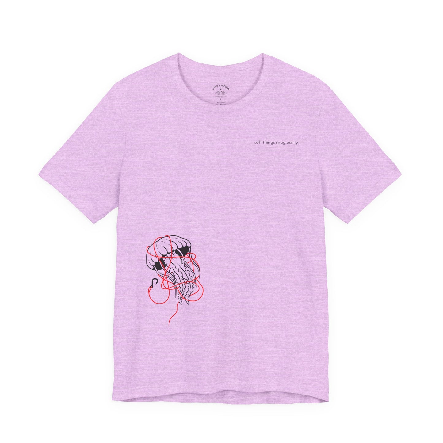 soft things snag easily - unisex cotton t-shirt
