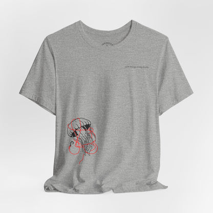 soft things snag easily - unisex cotton t-shirt