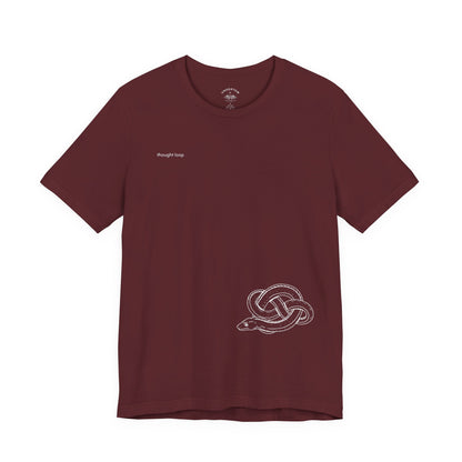 thought loop - eel in a knot graphic tee