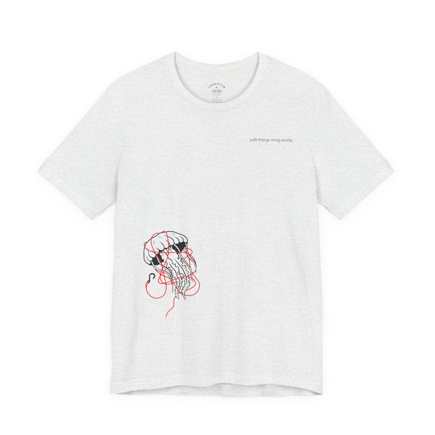 soft things snag easily - unisex cotton t-shirt