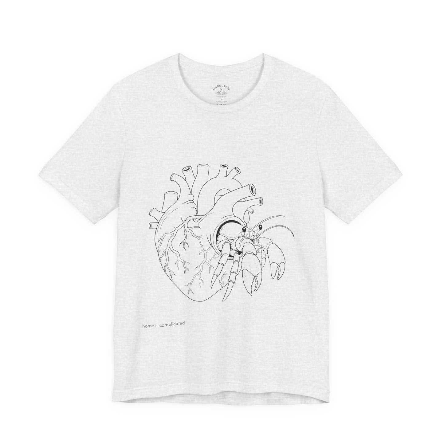 home is complicated - unisex graphic t-shirt