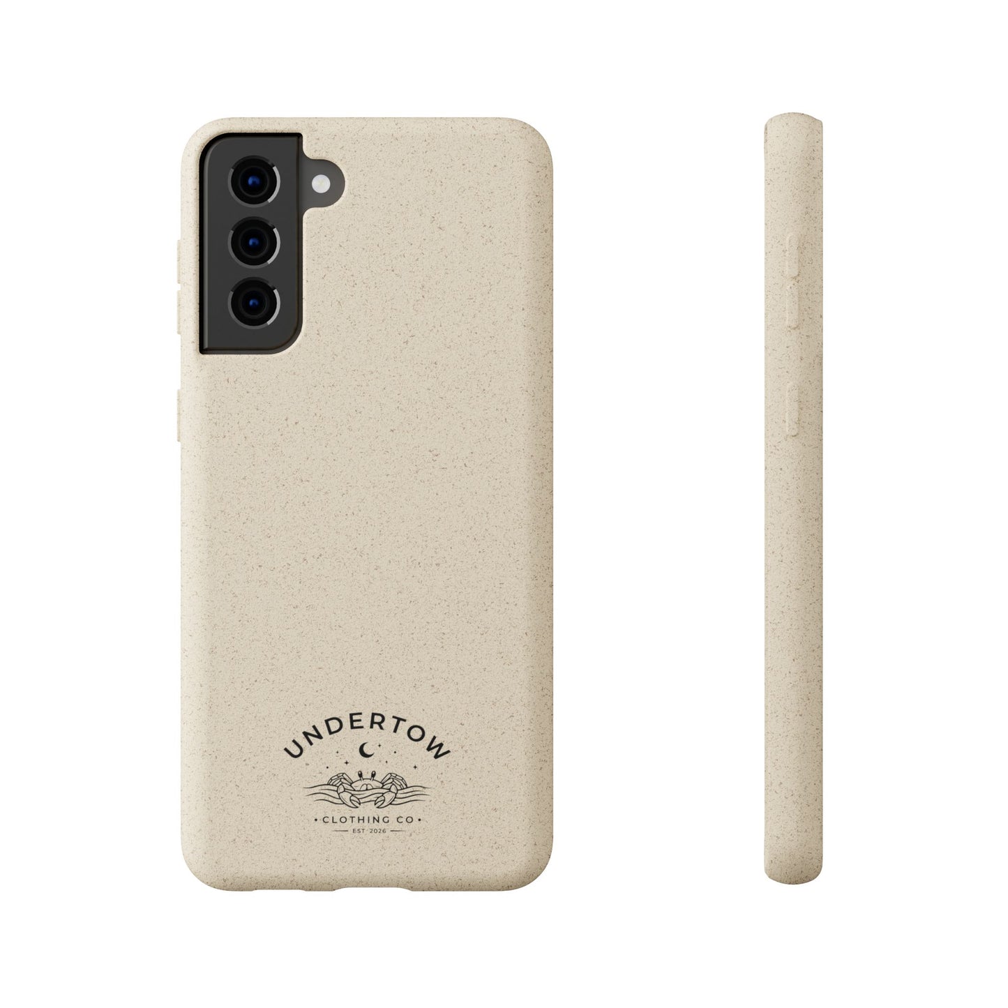Undertow Logo Eco Biodegradable Phone Case – Compostable Protective Cover