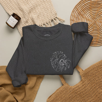 home is complicated - unisex crewneck sweater