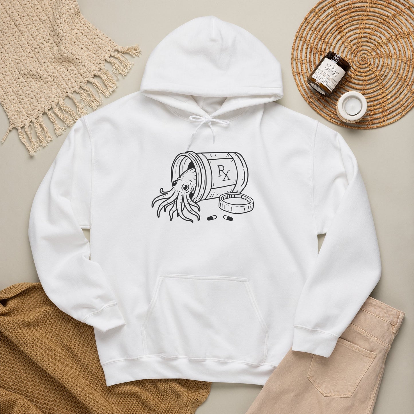 prescribed persistence - unisex cotton-poly hoodie