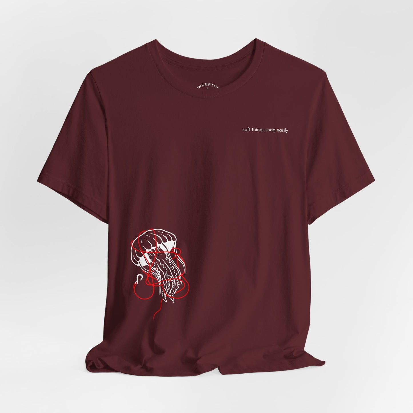 soft things snag easily - unisex cotton t-shirt