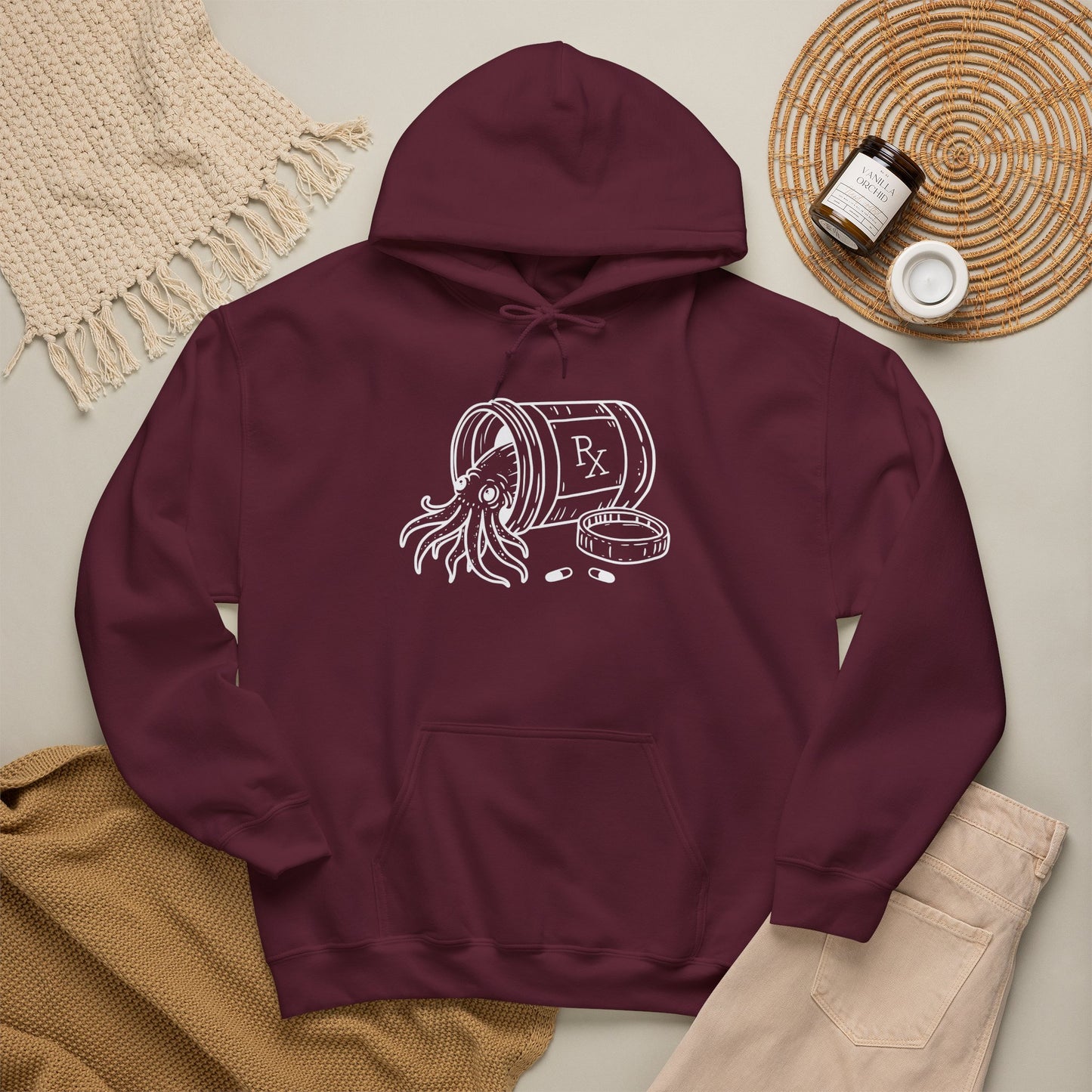 prescribed persistence - unisex cotton-poly hoodie