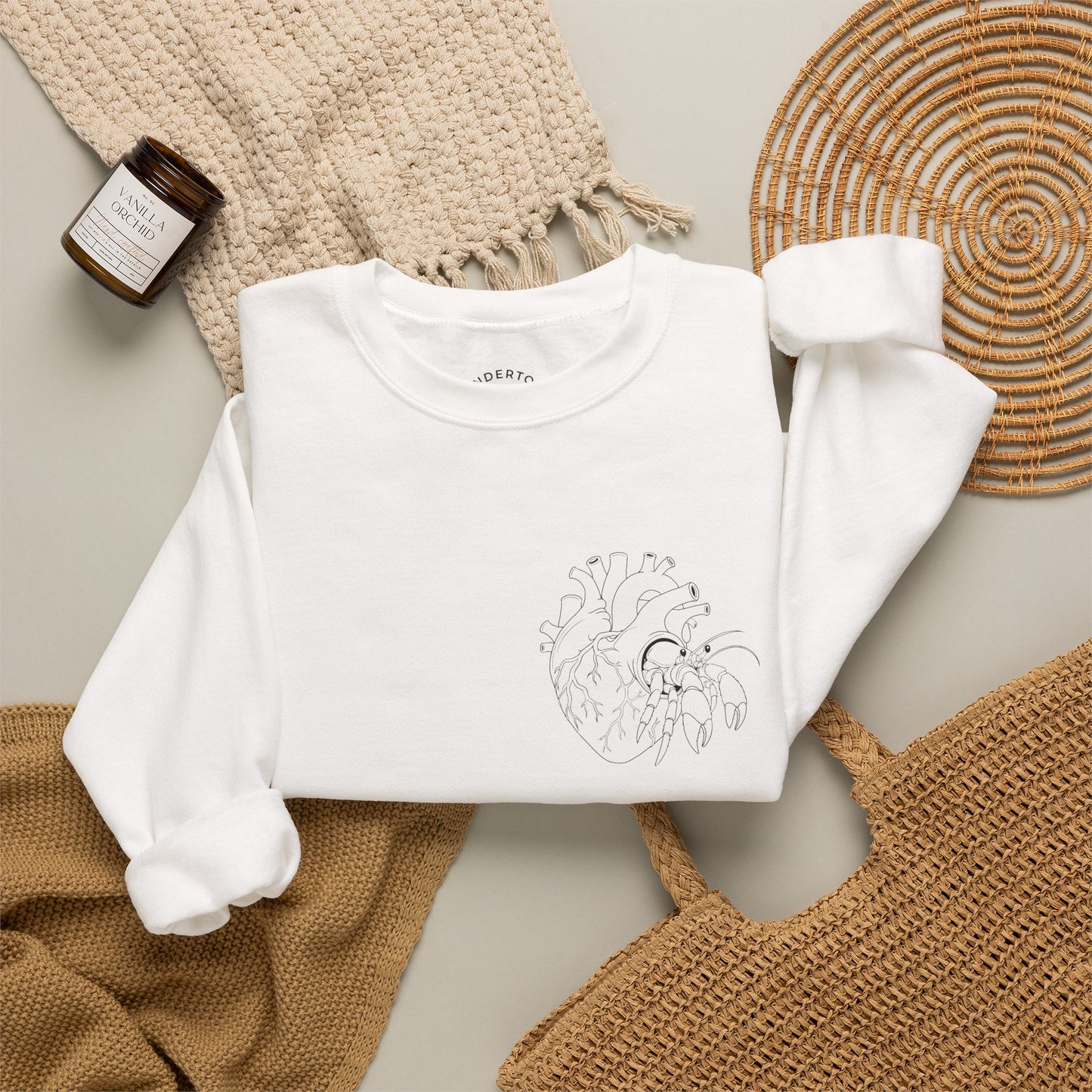 home is complicated - unisex crewneck sweater