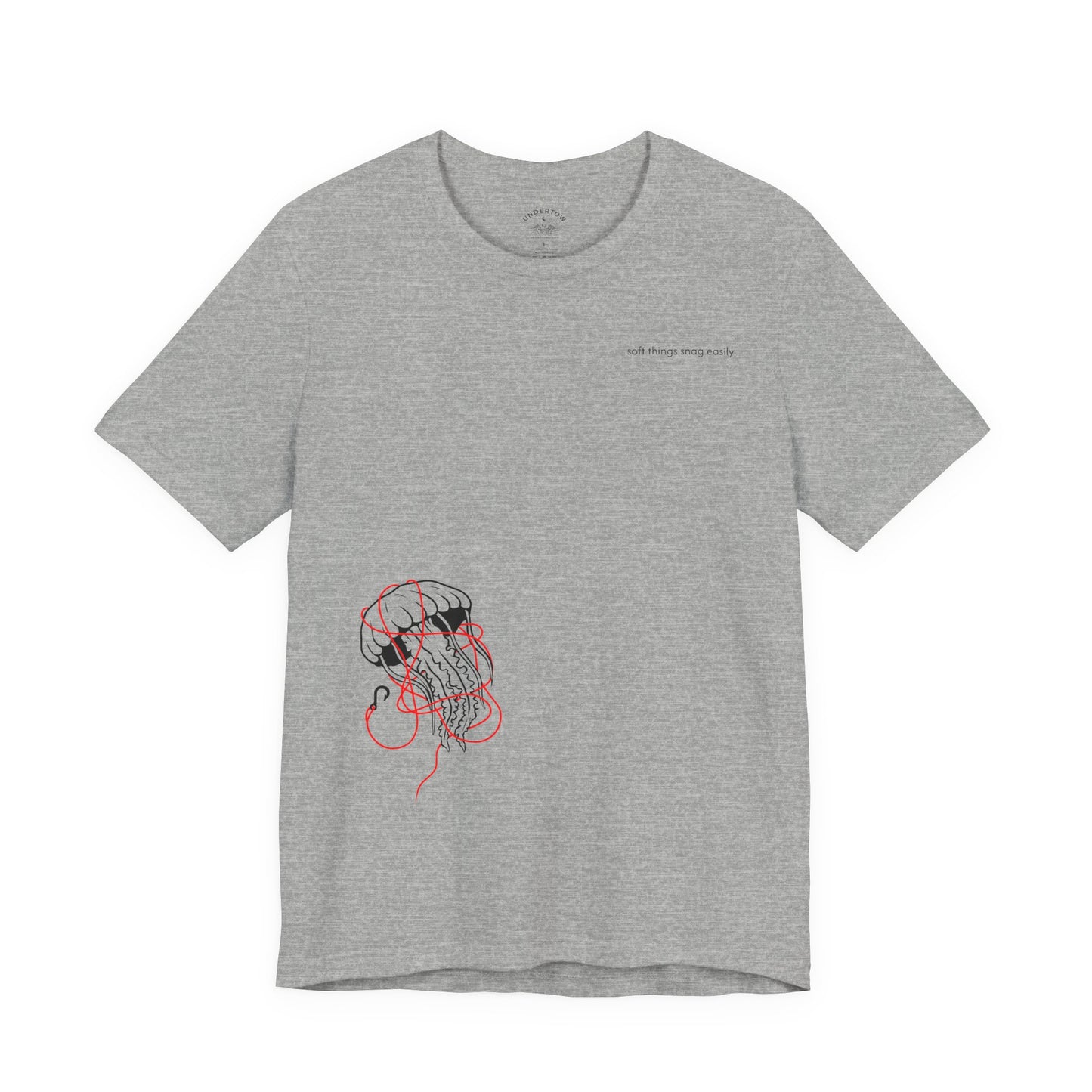 soft things snag easily - unisex cotton t-shirt