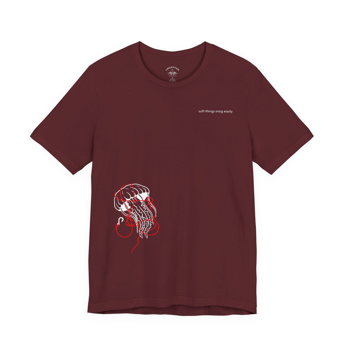 soft things snag easily - unisex cotton t-shirt